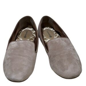 Birdies Tan Suede Loafers
